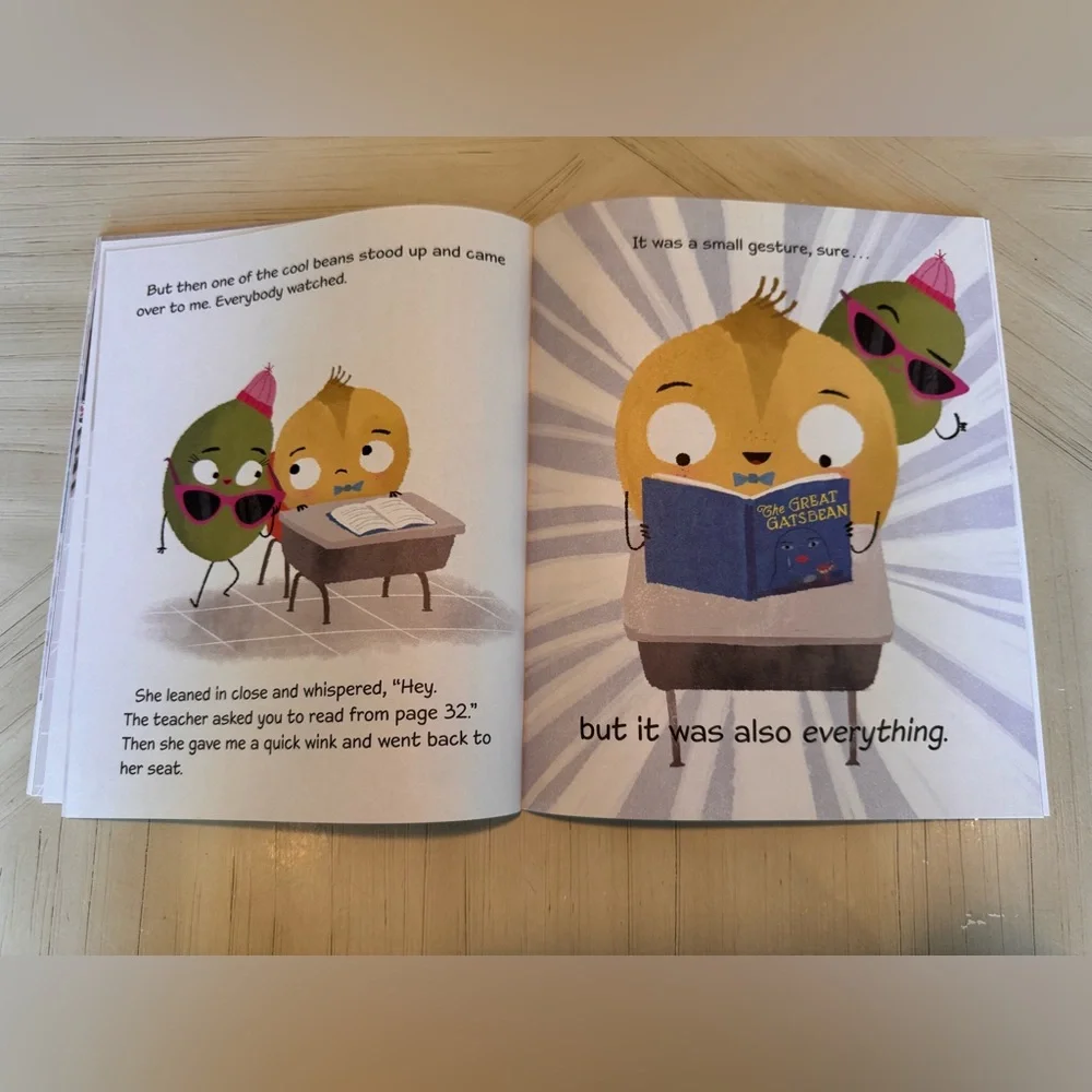The Cool Bean by Jory John & Pete Oswald – The Food Group Book 3 – Paperback